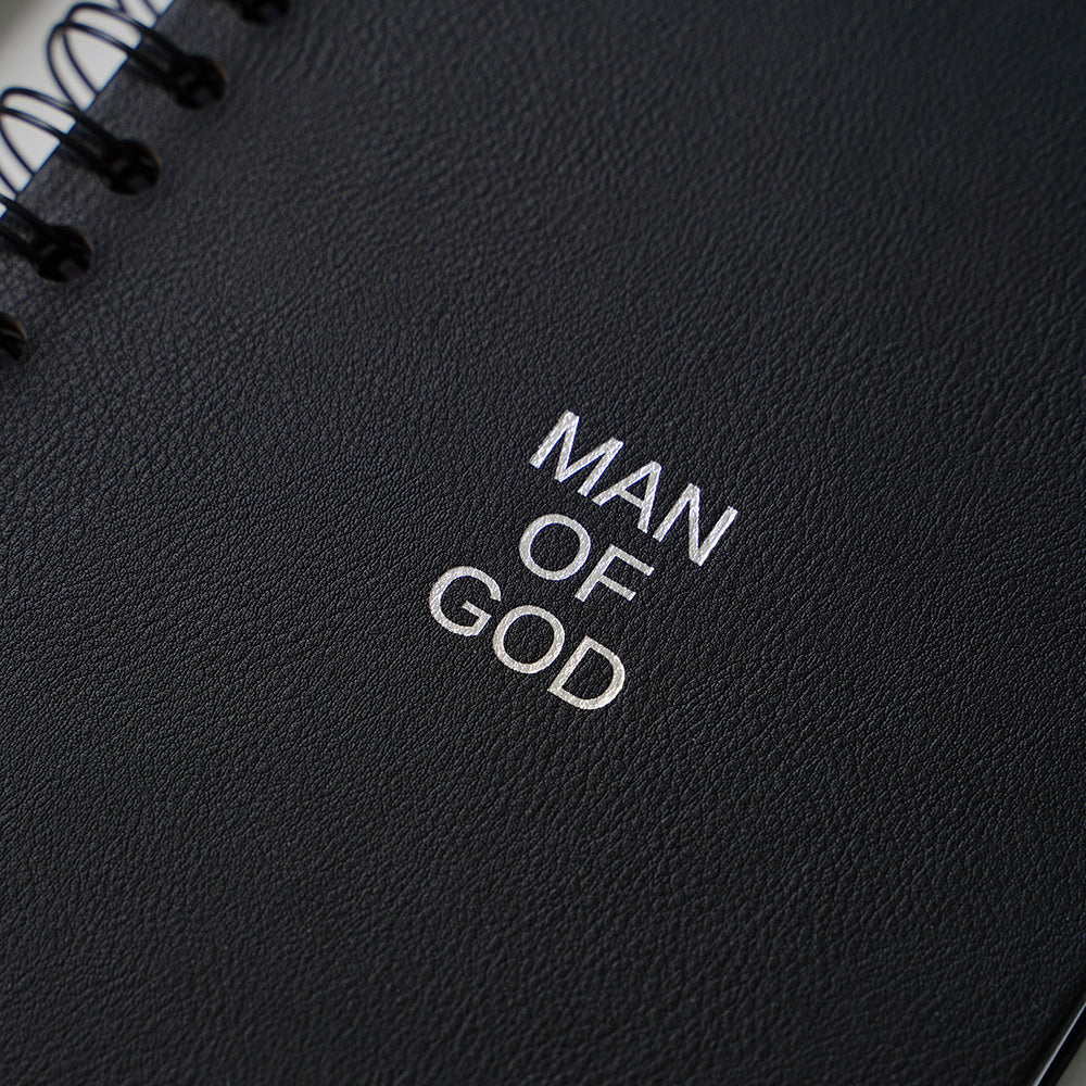 MAN OF GOD- NOTEBOOK