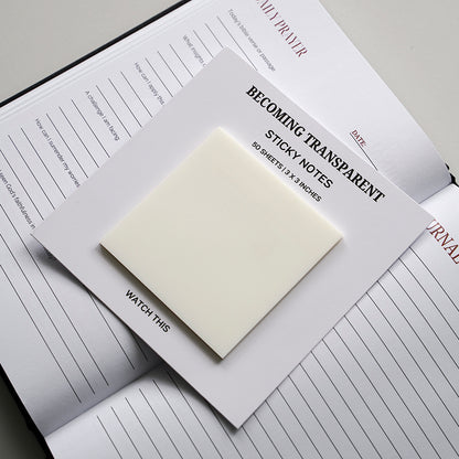 Bible Transparent Sticky Notes