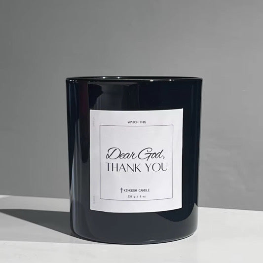 Dear God- Gratitude Candle